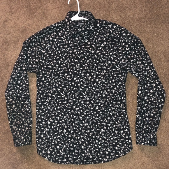 express floral shirts